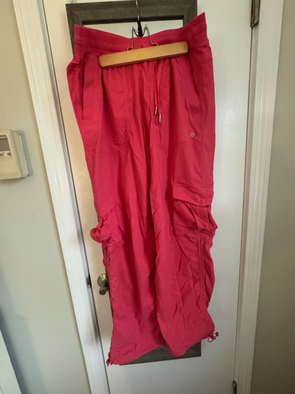 Lululemon Pink Lightweight Cargo Joggers